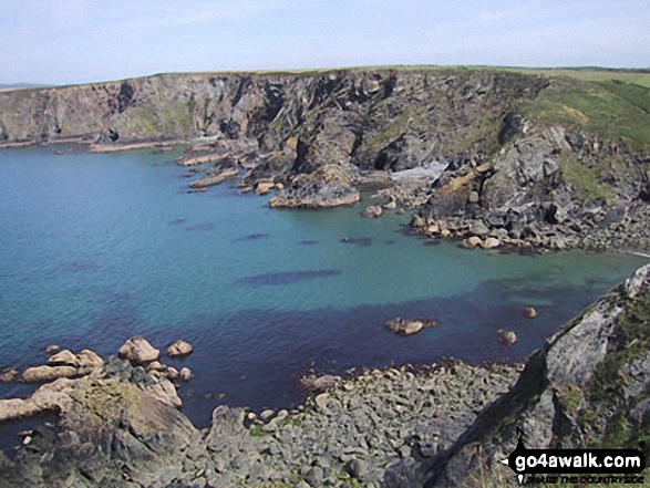 Walk pe105 Carn Pembury from Abereiddy - The Pembrokeshire Coast Path