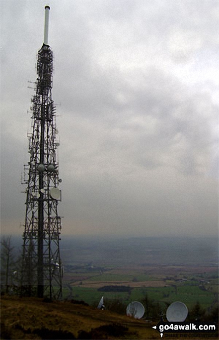 The Transmitter on the top of The Wrekin 