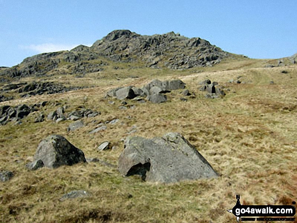 Walk c288 Harter Fell (Eskdale) from Jubilee Bridge, Eskdale - Climbing Harter Fell (Eskdale)