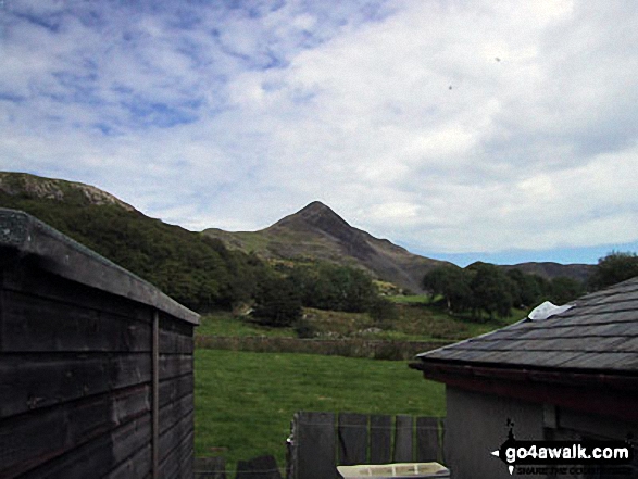 Walk gw131 Cnicht from Croesor - Cnicht - aka The Welsh Matterhorn - from Croesor