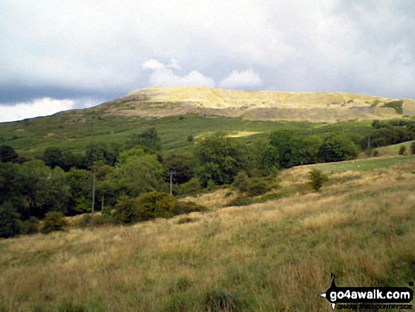 Walk sh115 Titterstone Clee Hill from Dhustone - Titterstone Clee Hill from near Nine Spring Farm