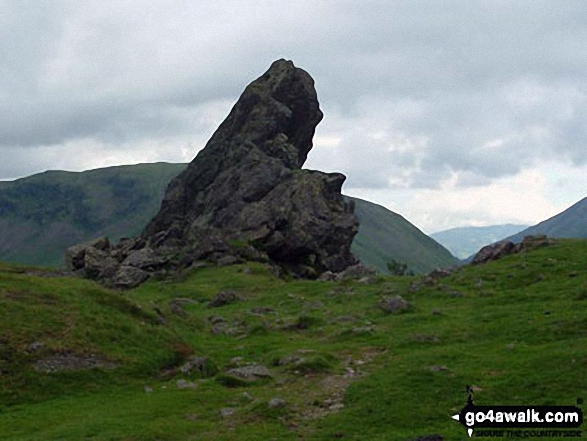 The Howitzer on the summit of Helm Crag 