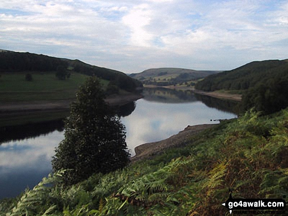 Walk d136 Crook Hill (Ladybower) from Ladybower Reservoir - Ladybower Reservoir