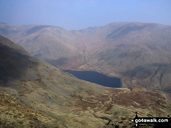 Walk c153 Thornthwaite Crag from Troutbeck - Kentmere Reservoir from Yoke