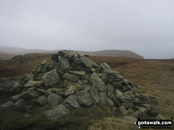 Walk c283 Arthur's Pike and Loadpot Hill from Howtown - Arthur's Pike summit cairn