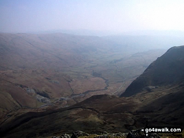 Walk c332 The Hagg Gill Round from Troutbeck - Longsleddale from Yoke