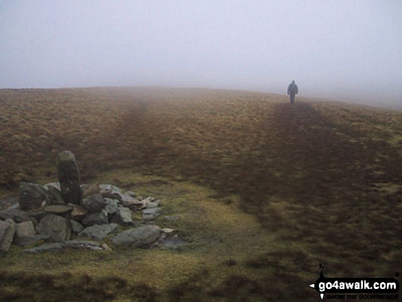 Walk c114 High Street from Mardale Head - Wether Hill summit