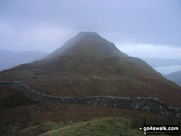 Walk c134 Wether Hill and Loadpot Hill from Howtown - Steel Knotts (Pikeawassa) from the South