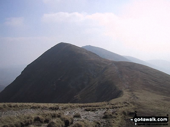 Walk c332 The Hagg Gill Round from Troutbeck - Ill Bell (front) and Yoke from Froswick