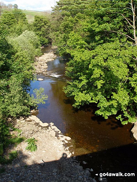 The River Wear in Weardale 