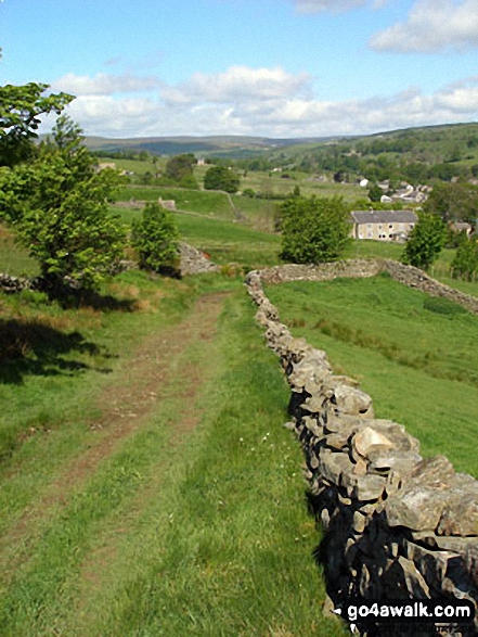 Walk du129 Chapelfell Top from St John's Chapel - Weardale