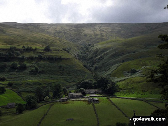 Walk ny133 Yockenthwaite from Buckden - Yockenthwaite Farm