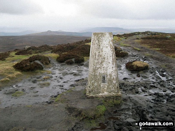 Walk High Neb (Stanage Edge) walking UK Mountains in The Dark Peak Area The Peak District National Park DerbyshireSouth Yorkshire, England