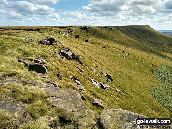 High Stones (Howden Moor) from Howden Edge 