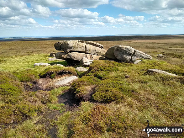 Margery Stones on Margery Hill 