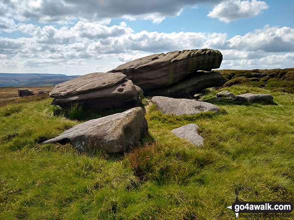 Margery Stones on Margery Hill