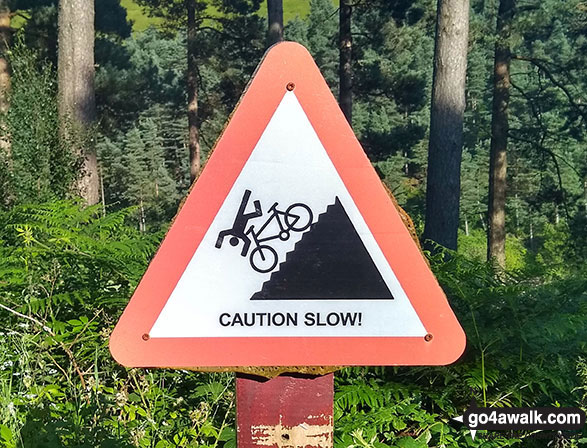 Sign on the shores of Howden Reservoir and Derwent Reservoir 