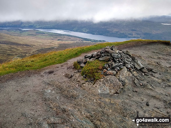 Loch Tay from the summit cairn on Meall nan Tarmachan (South East Top)