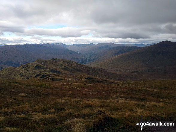 Glen Lochay from Creag na Caillich 