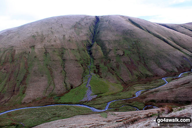 Hazelgill Knott from Simon's Seat