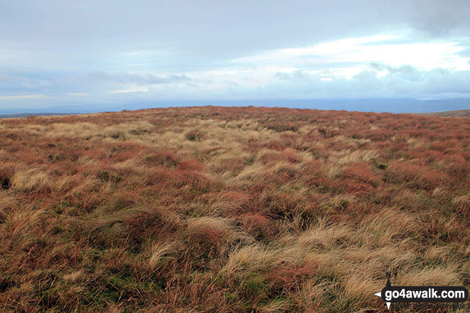 Walk Hazelgill Knott walking UK Mountains in The Howgill Fells The Yorkshire Dales National Park Cumbria, England