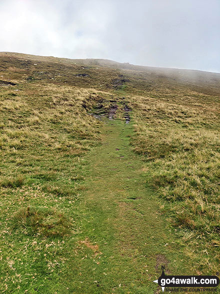 The path up Snaefell 