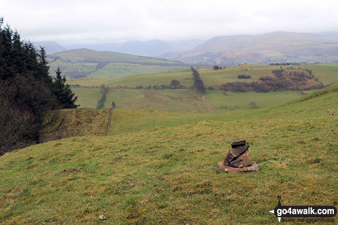 Looking south from the summit of Setmurthy Common (Watch Hill)