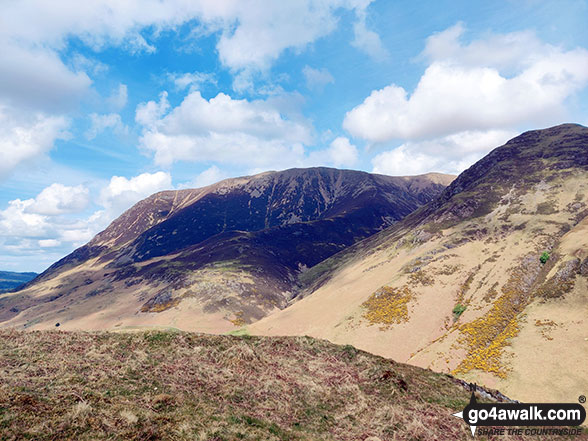 Grasmoor from Rannerdale Knotts