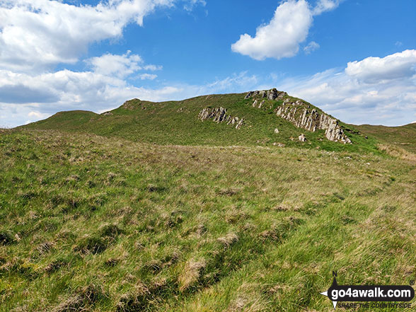 Walk c332 The Hagg Gill Round from Troutbeck - Approaching Sour Howes from the south