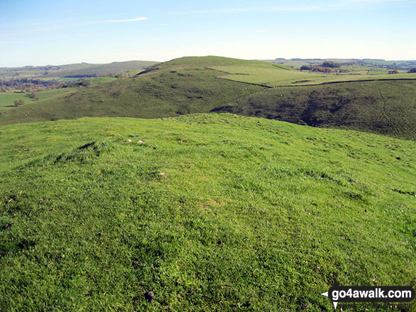 Wetton Hill from the summit of Wetton Hill (South West Top) 