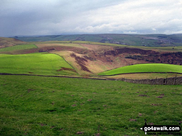 Shatton Moor from Burton Bole End (Abney Moor)