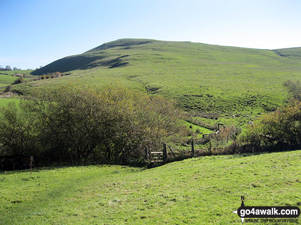 Wetton Hill from near Cantrell's House, Back of Ecton