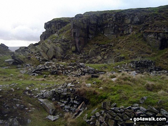 Walk d147 Cracken Edge from Hayfield - Cracken Edge near Chinley Churn