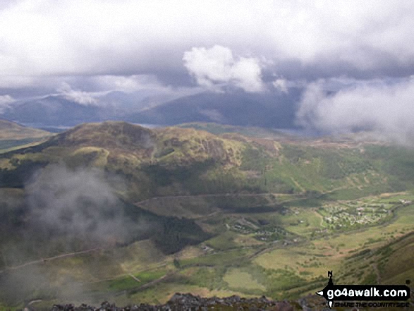 Walk h154 Ben Nevis and Carn Mor Dearg from The Nevis Range Mountain Gondola - Climbing Ben Nevis