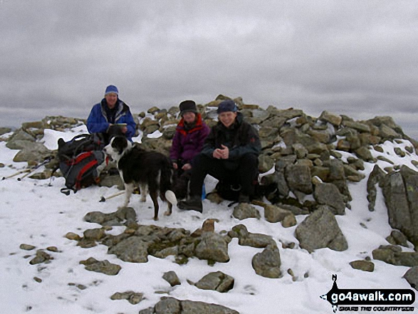 Walk c387 Pillar from Black Sail Hut - Pillar Summit