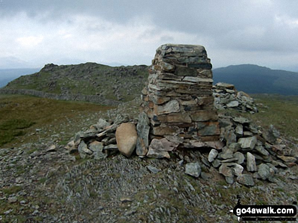 Walk Rhobell Fawr walking UK Mountains in The Arenigs Area Snowdonia National Park Gwynedd, Wales