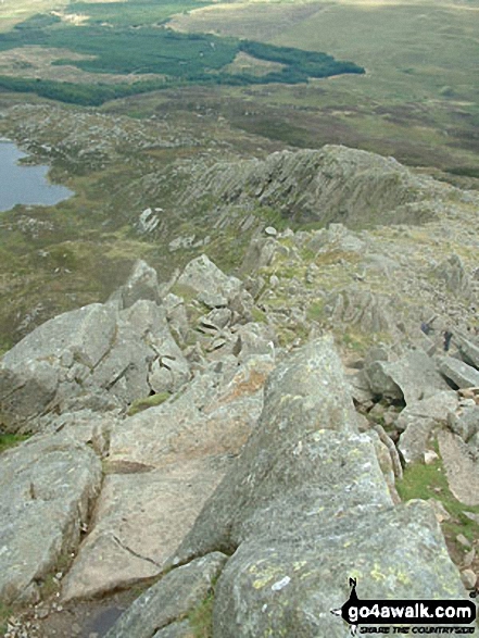 The SE ridge of Carnedd Moel Siabod