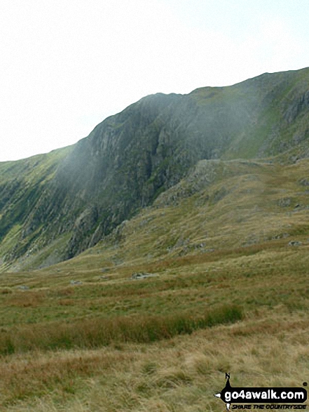 Walk cw113 Pen Yr Ole Wen, Carnedd Dafydd, Carnedd Llewelyn and Pen Yr Helgi Du from Glan Dena, Llyn Ogwen - Craig yr Ysfa from Cwm Eigiau