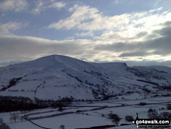 Lose Hill (Ward's Piece) and Back Tor (Hollins Cross) from Nether Moor