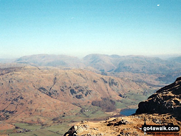 Walk c222 Swirl How and Wetherlam from Coniston - Little Langdale from Wetherlam