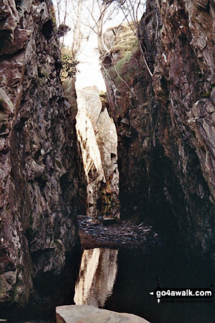 Mine workings below Wetherlam