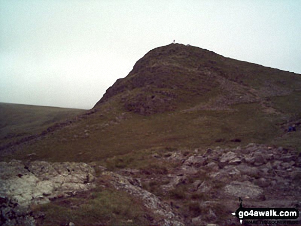 Walk c218 Ullscarf and High Raise from Thirlmere - Sergeant Man