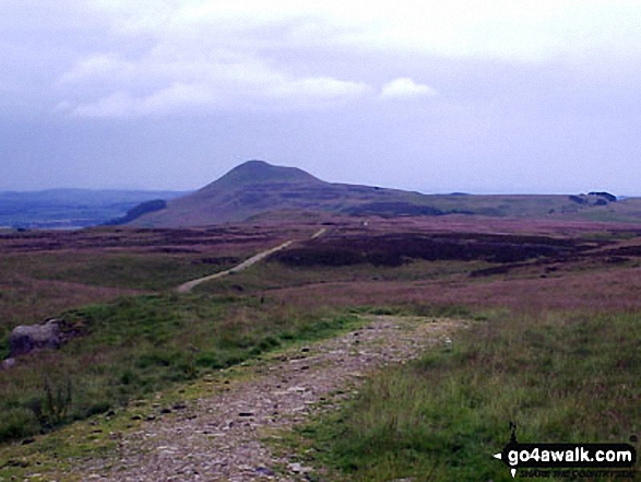 Approaching West Lomond, The Lomond Hills 