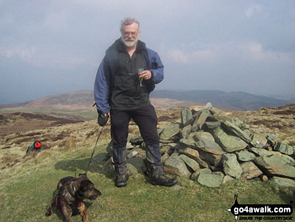 Mike Knipe on Top o'Selside in The Lake District Southern Marches Cumbria England