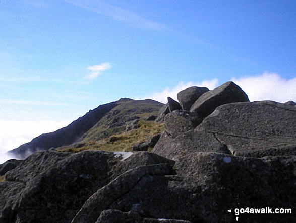 Climbing the North West ridge of Carnedd Moel Siabod