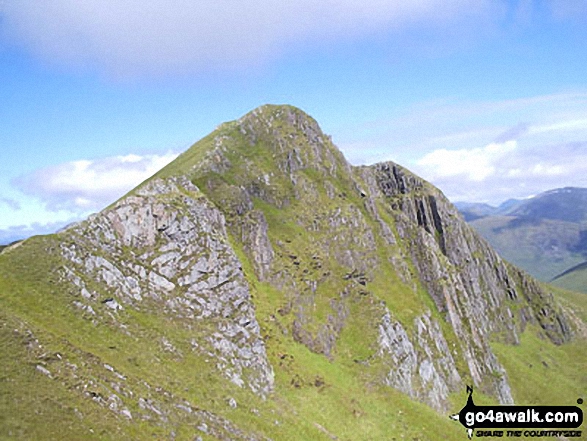 Walk Ciste Dhubh walking UK Mountains in Glen Affric to Kintail  Highland, Scotland