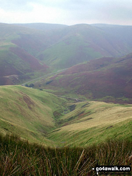 Walk Lowther Hill walking UK Mountains in The Southern Uplands  Dumfries and GallowaySouth Lanarkshire, Scotland