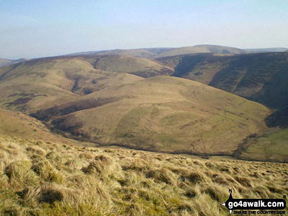 Tamond Heights and Roan Fell from Castlewink 