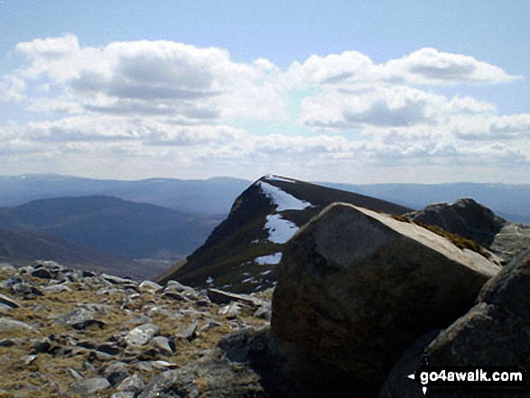 Carn Dearg (Monadhliath Mountains) summit 