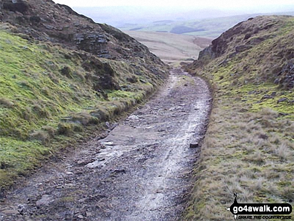 Cutting at the top of Bolt's Law incline 